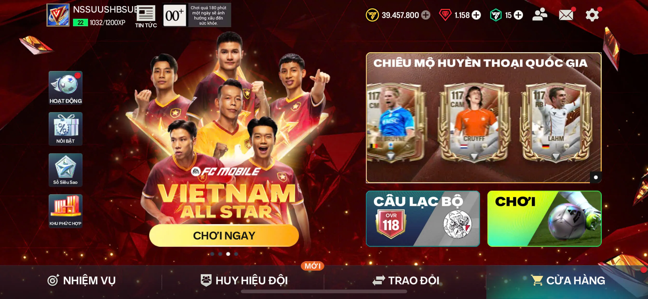 OVR 118,..Haland + Nuno + nhiều cầu thủ ngon cho ae đá...