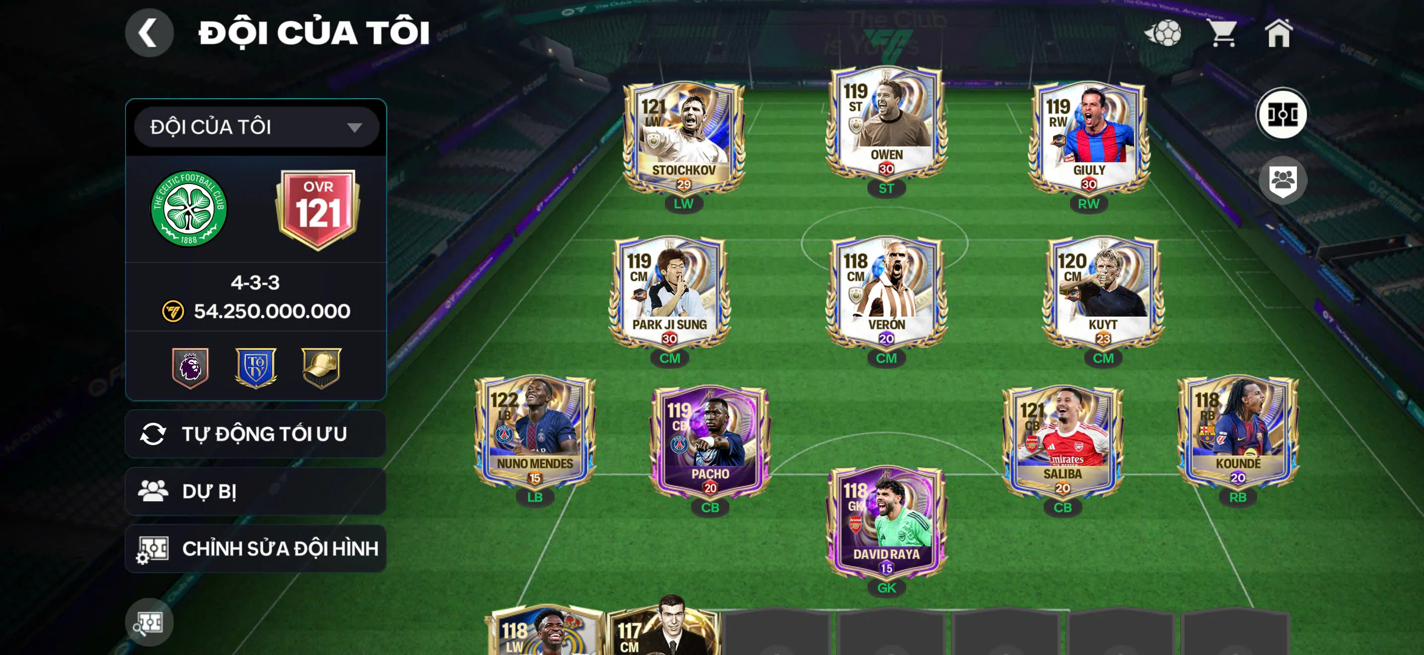OVR 121,..Sko + Owen + nhiều cầu thủ ngon,...Kuyt Bán được hơn 1B coin,...