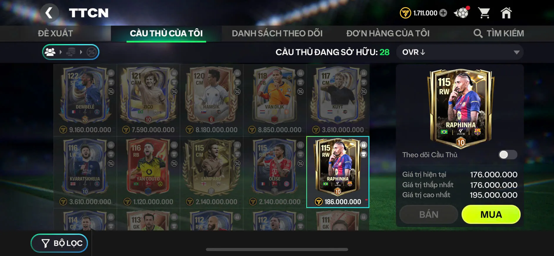 DEM + Zico + Vandic + Raphina ,..