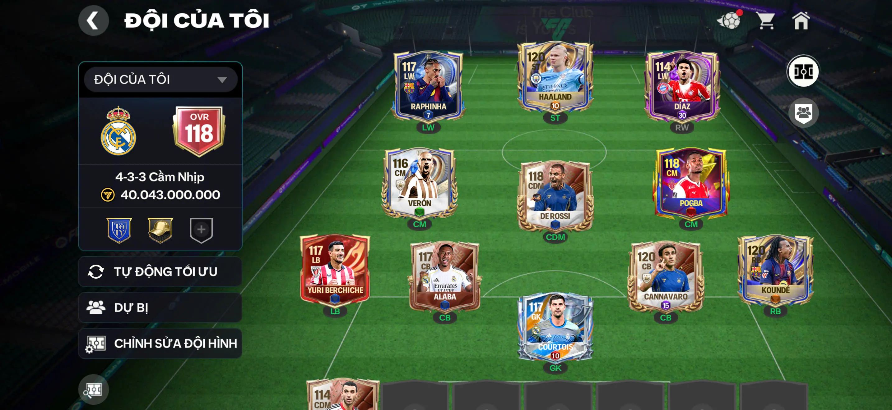 OVR 118,..Acc cỏ cho ae trải nghiệm..