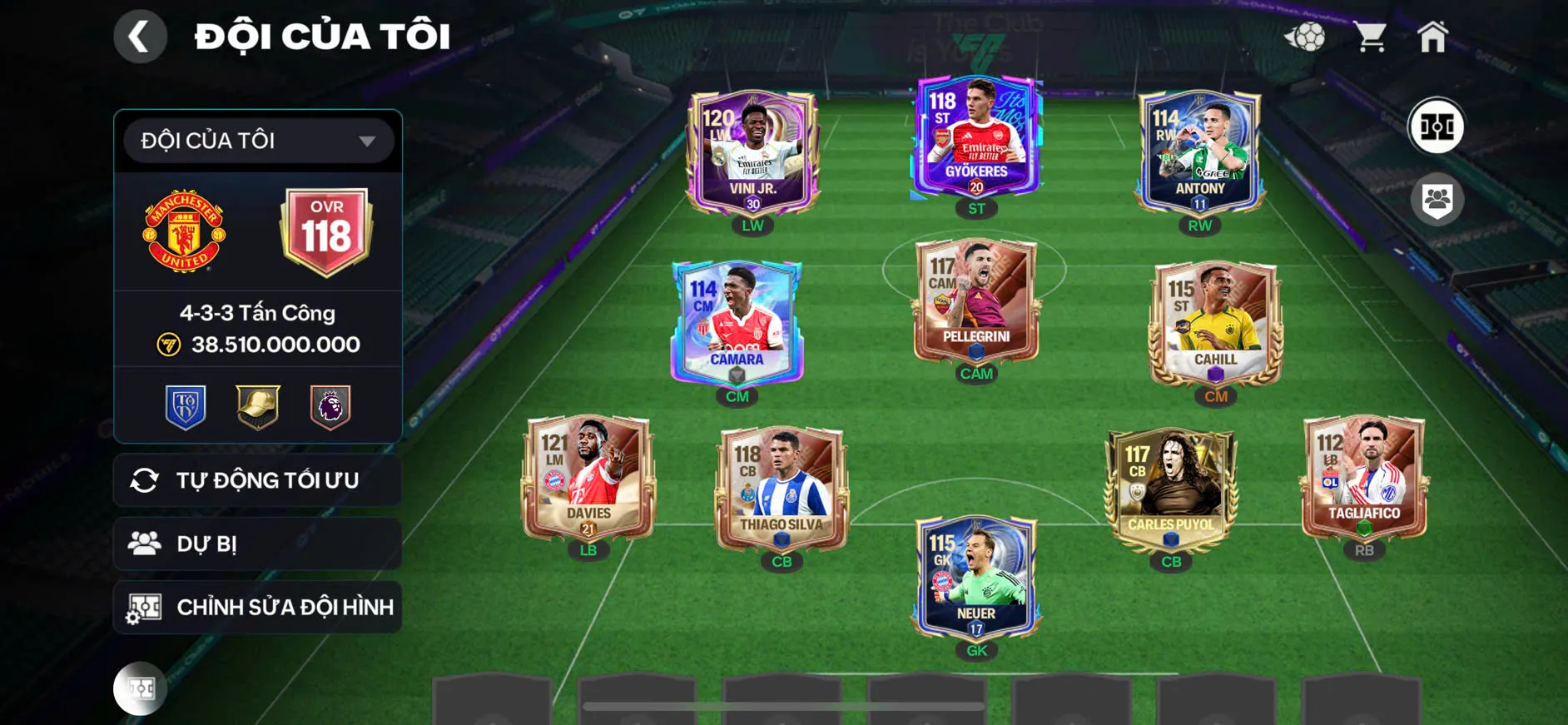 OVR 118,...Acc cỏ cho ae trải nghiệm,...