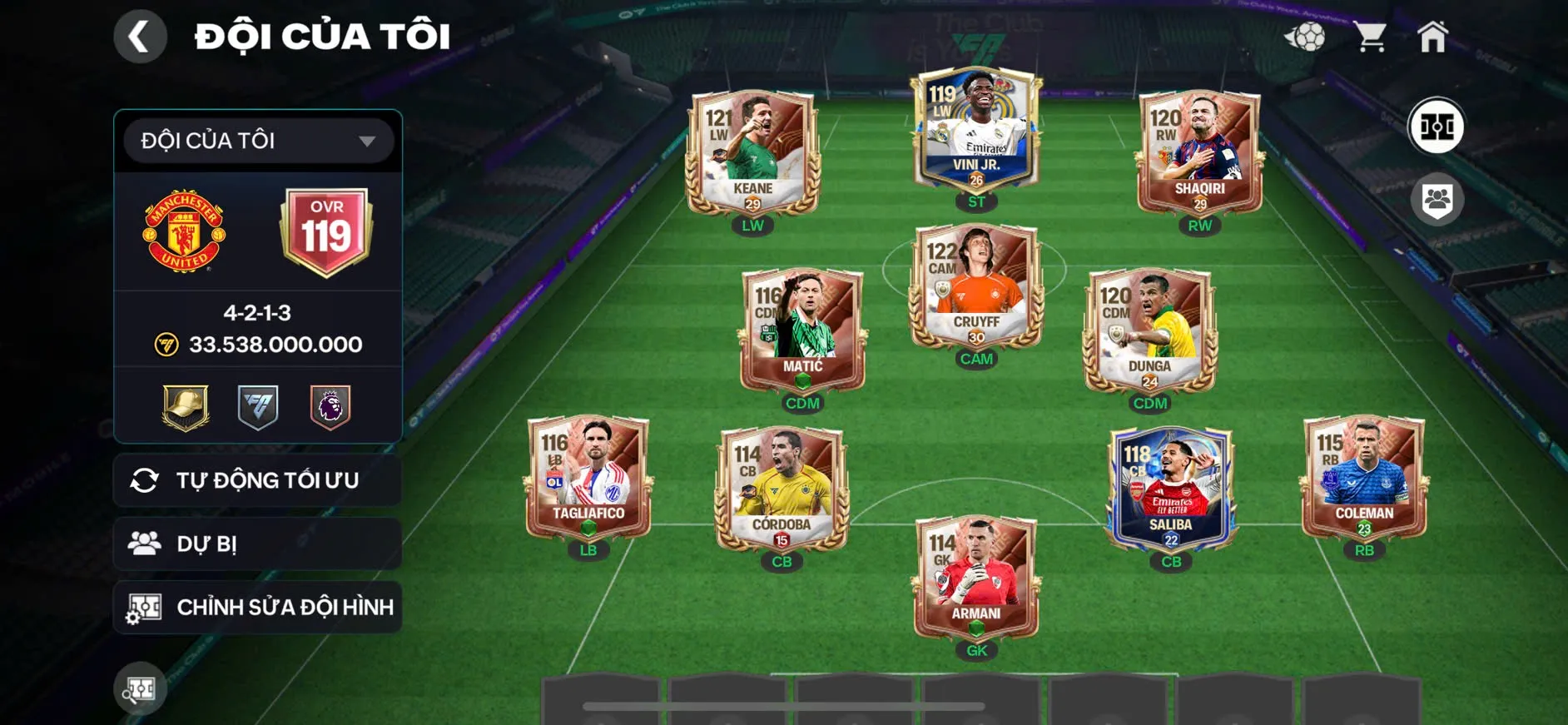 OVR 119….Cruyff + những khúc gỗ.