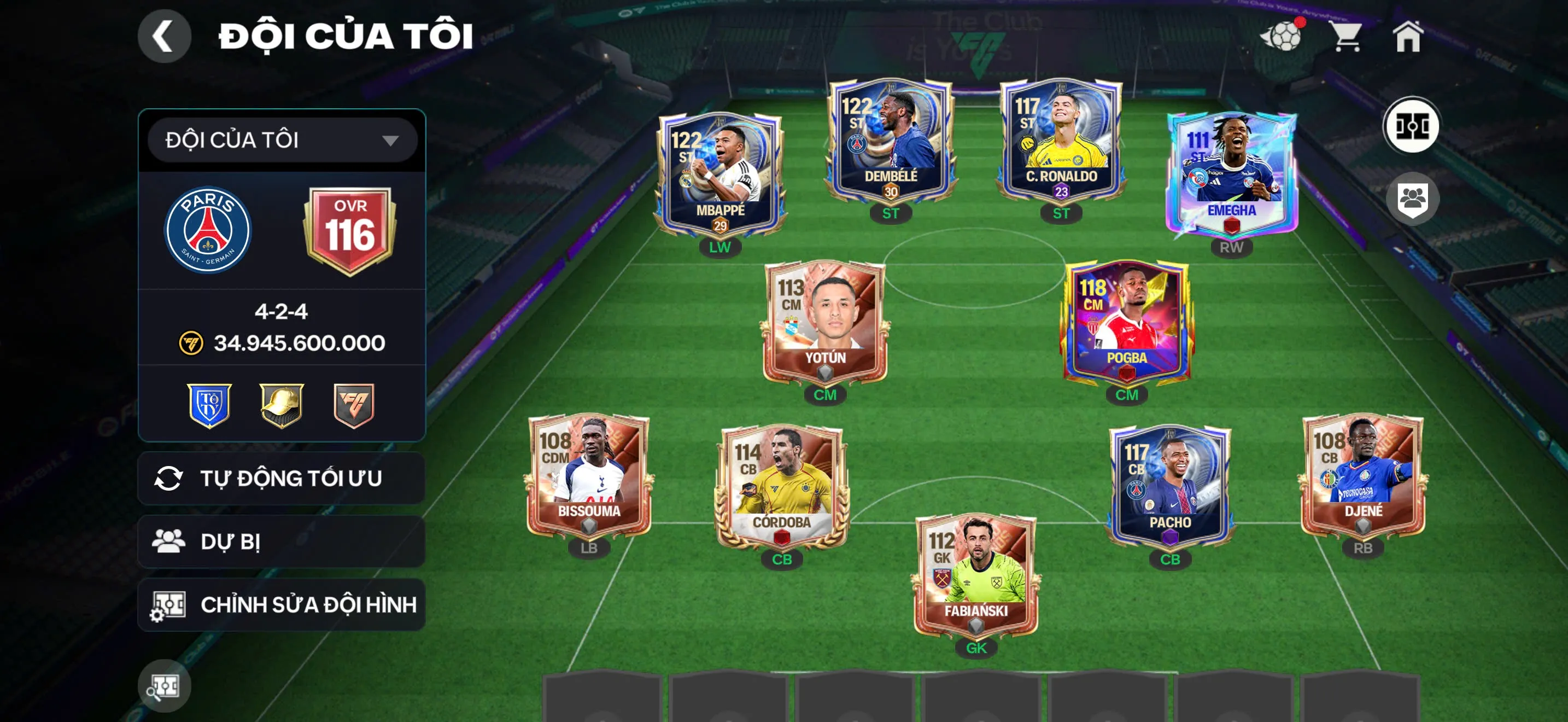 Form ac cực đẹp Mp3 + Dem + Cr7 cho ae về build tiếp