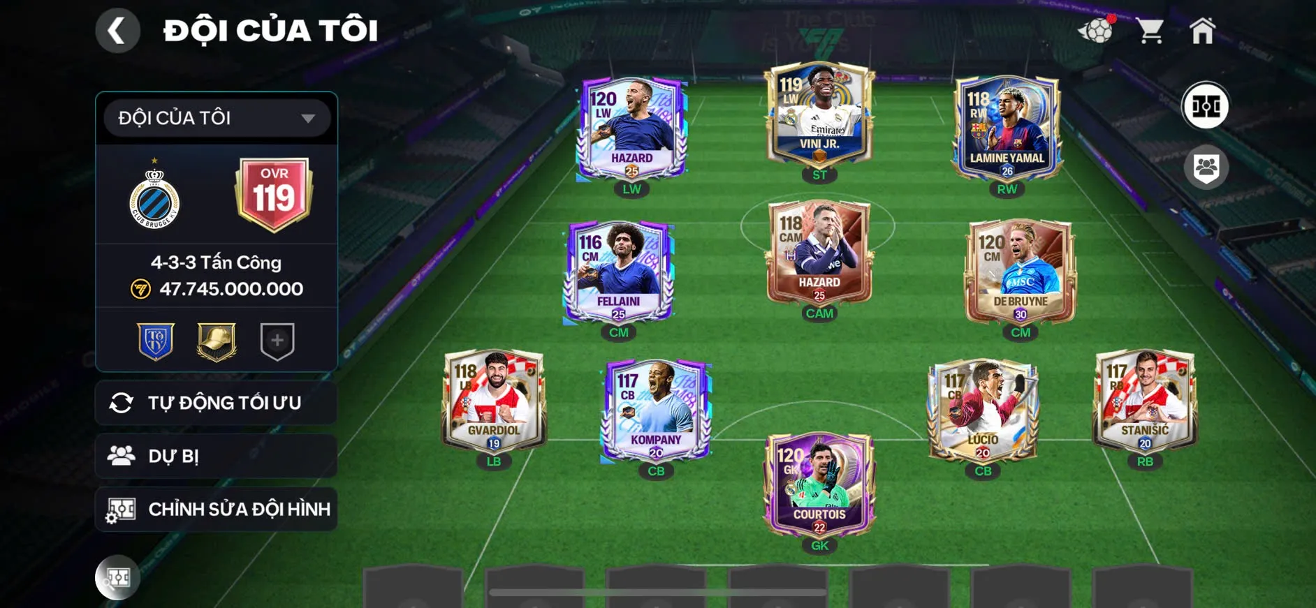 OVR 119,…Yamal + brune + Vini