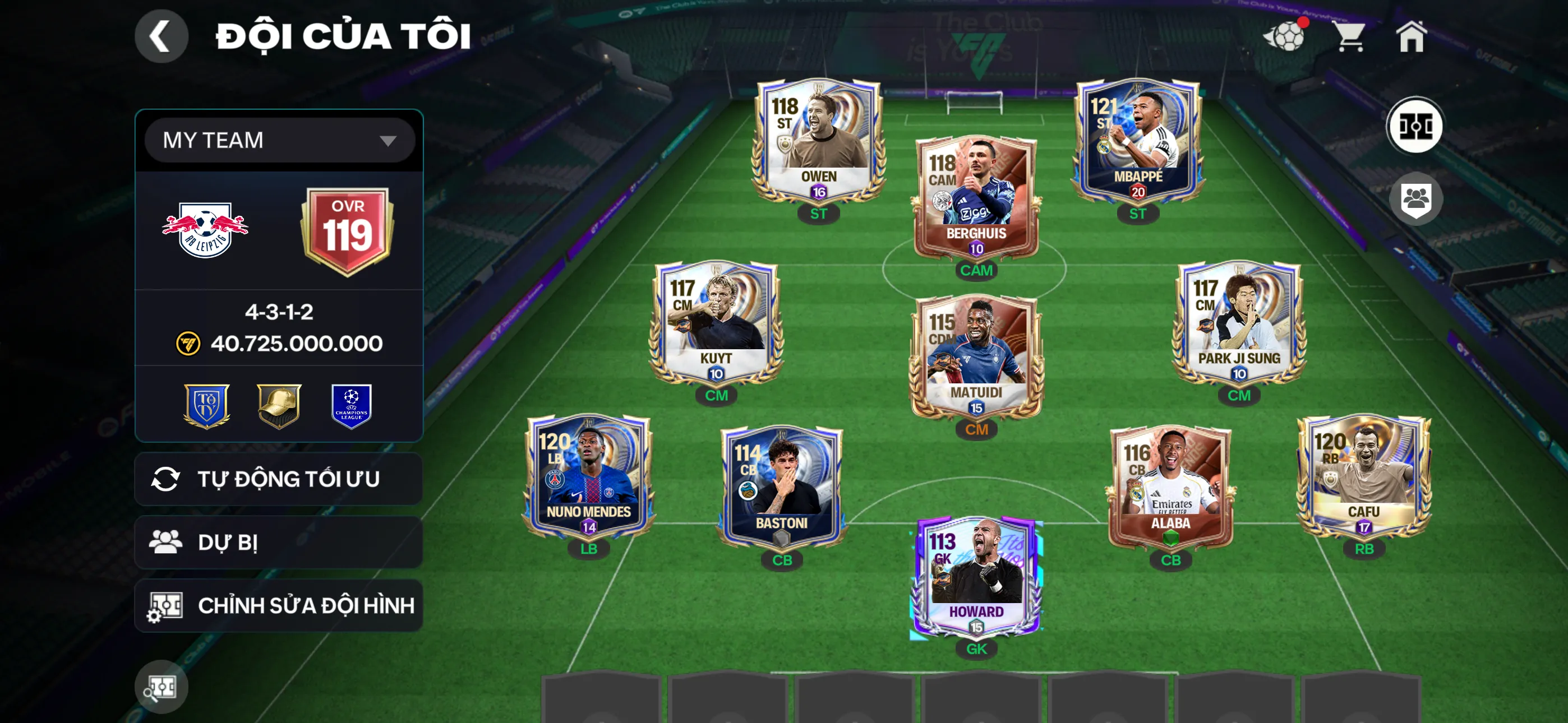 3 cthu 117 khung ổn ,3 rank chưa đá,còn nv20k gem ,5k hp