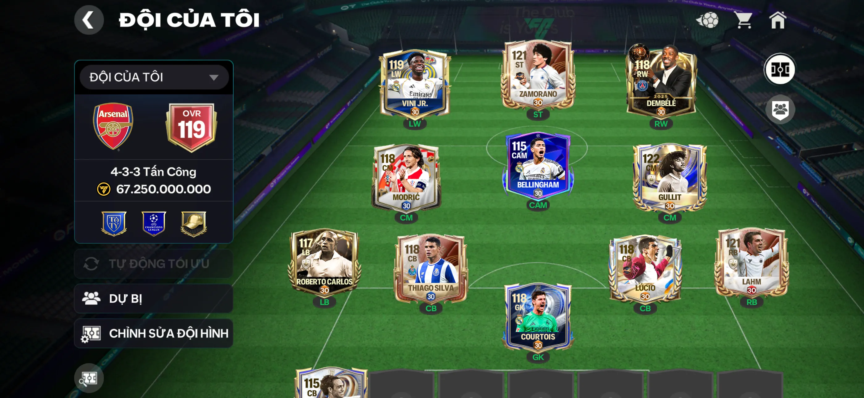 2 cthu117 Khung đẹp ,3 rank chưa đá , còn nv20k gem, gần5k hiệp phụ