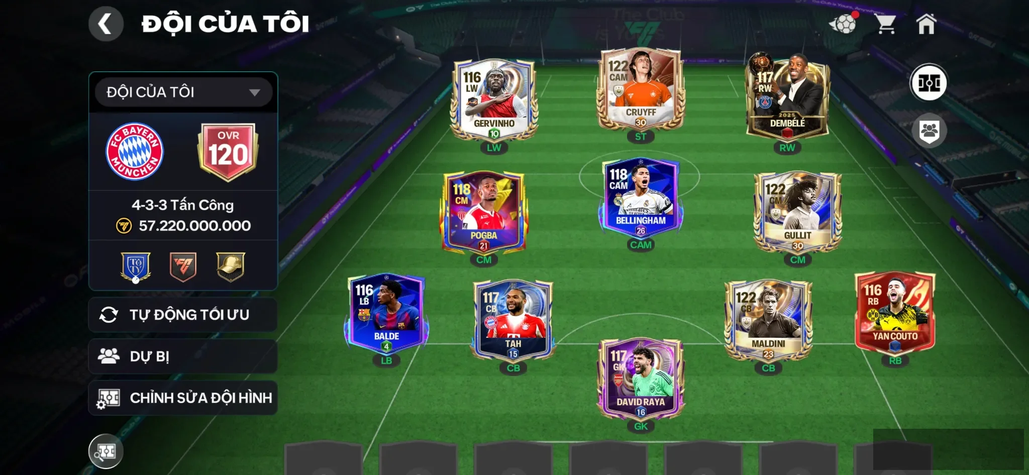 3 cthu 117 , Khung đẹp ,3 rank chưa đá , còn nv20k gem