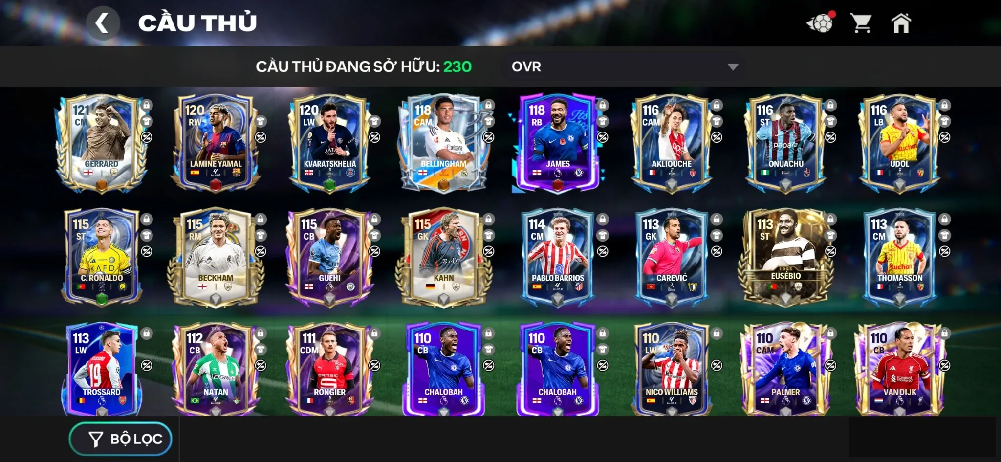 Kvaratskhelia tots , 3 rank chưa đá , còn nv20k gem