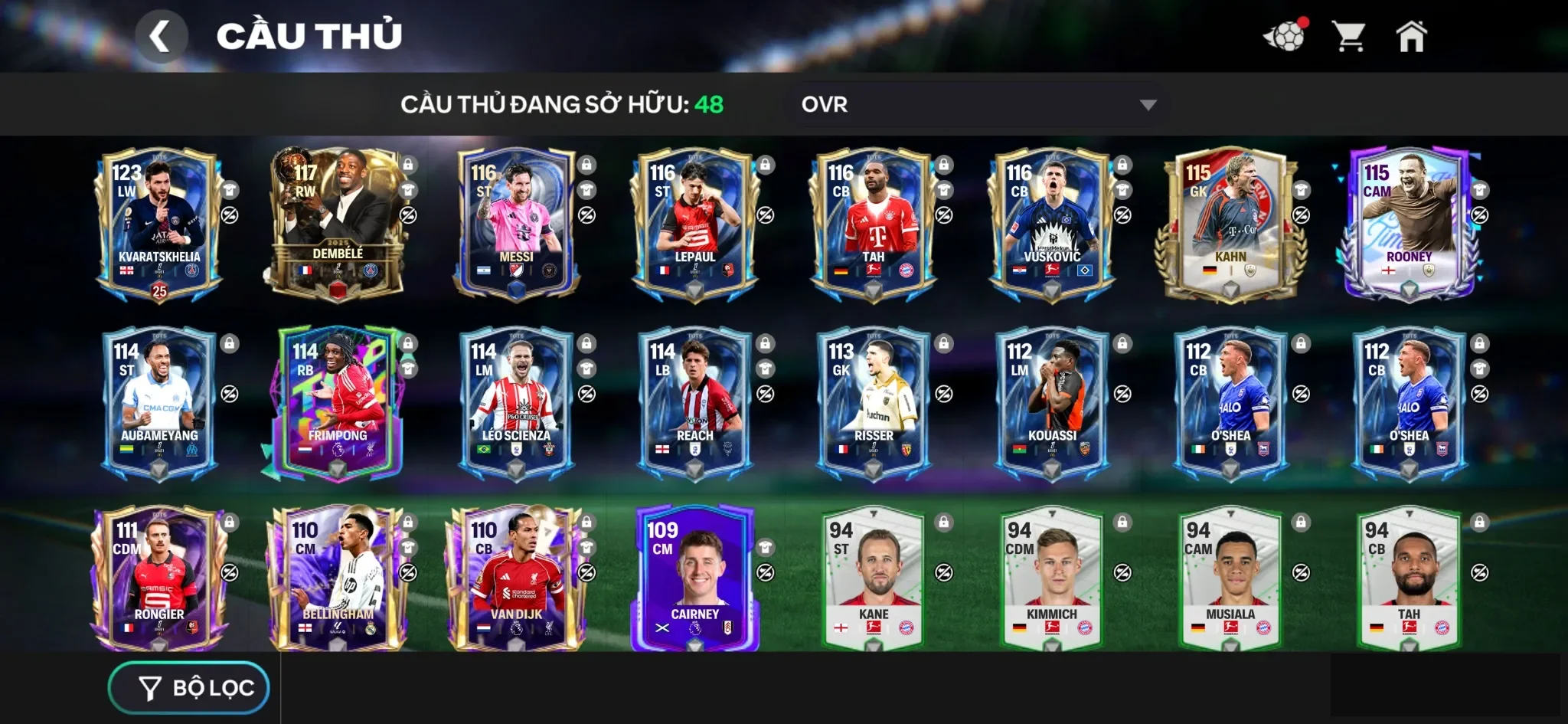 Kvaratskhelia tots ,3 rank chưa đá , còn nv20k gem