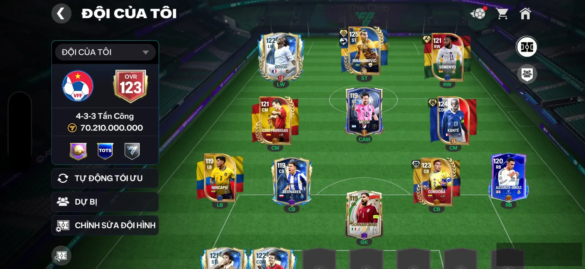 OVR 123,..Iramoric + Semenyo + Kante + Raul ,..nhiều cầu thủ ngon cho ae đá…