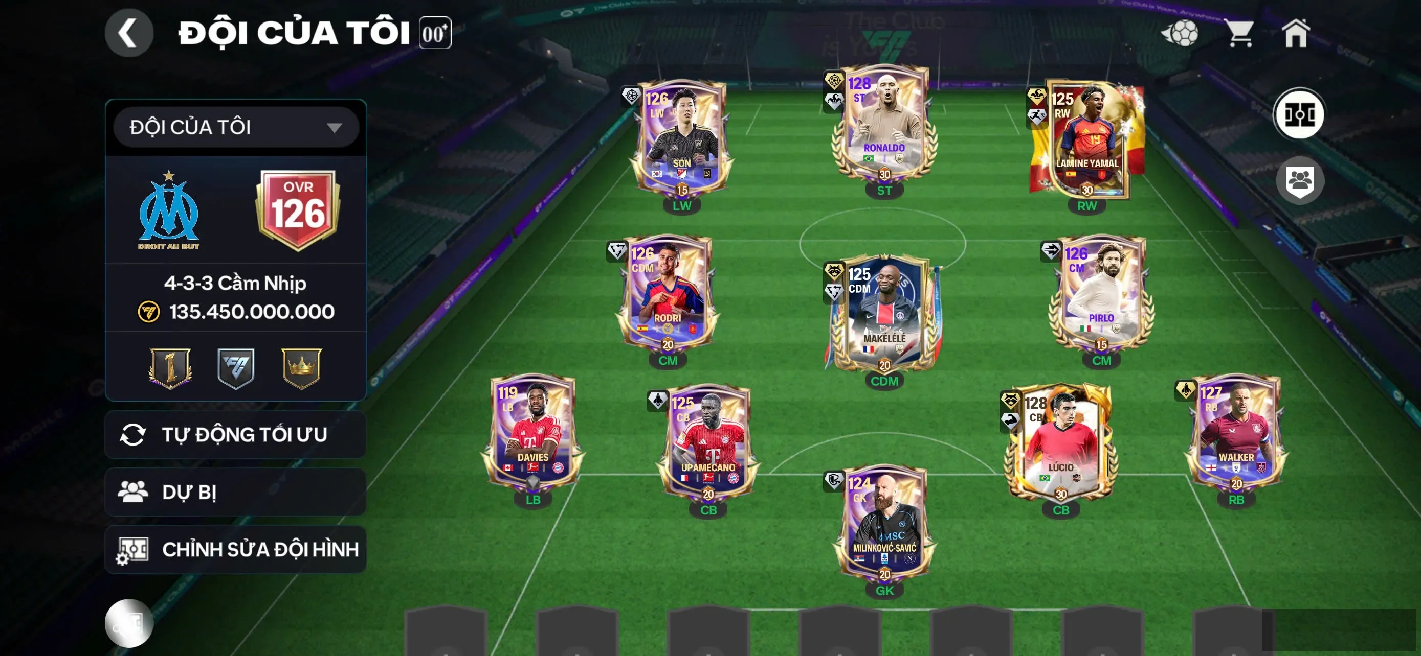 LLS6 - OVR 126 - 2con 123 + 4k hh