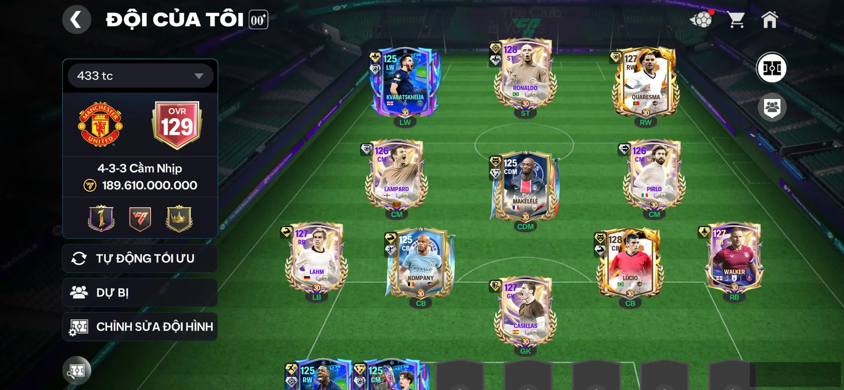 LLs4 - OVR 129 : 81k mảnh + full đh vip