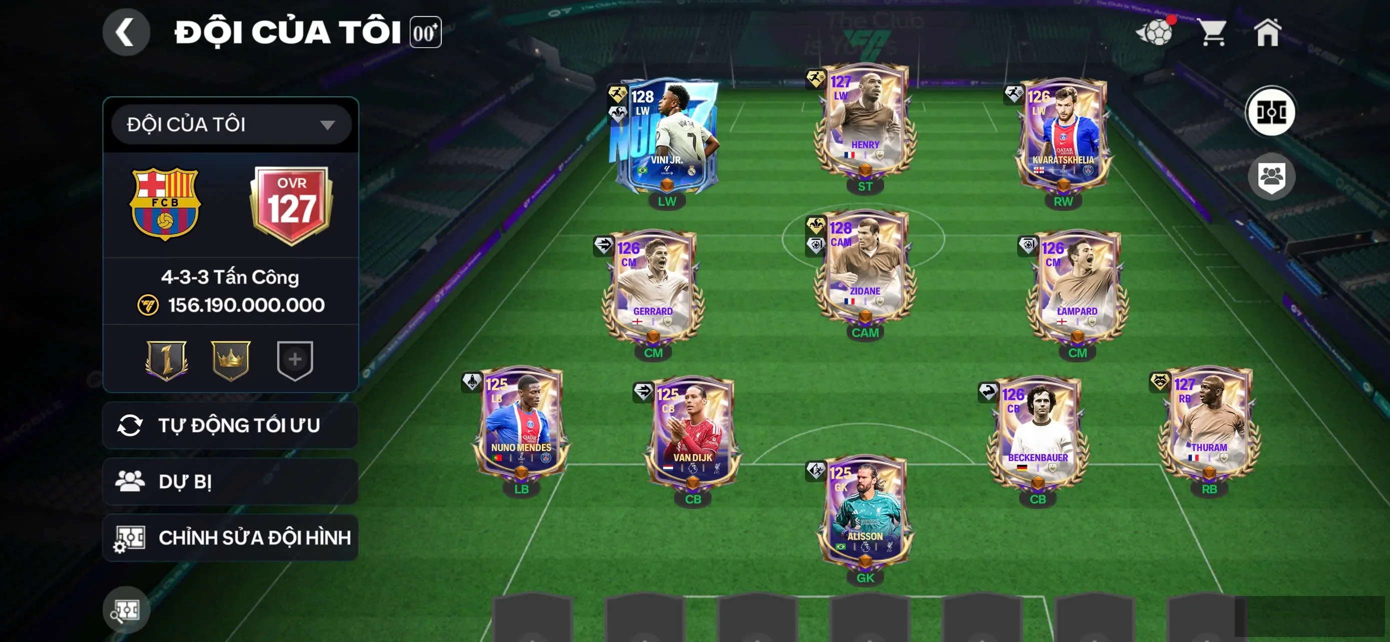 LLs11 : OVR 127 + 1 triệu ruby + 100k mảnh hh.