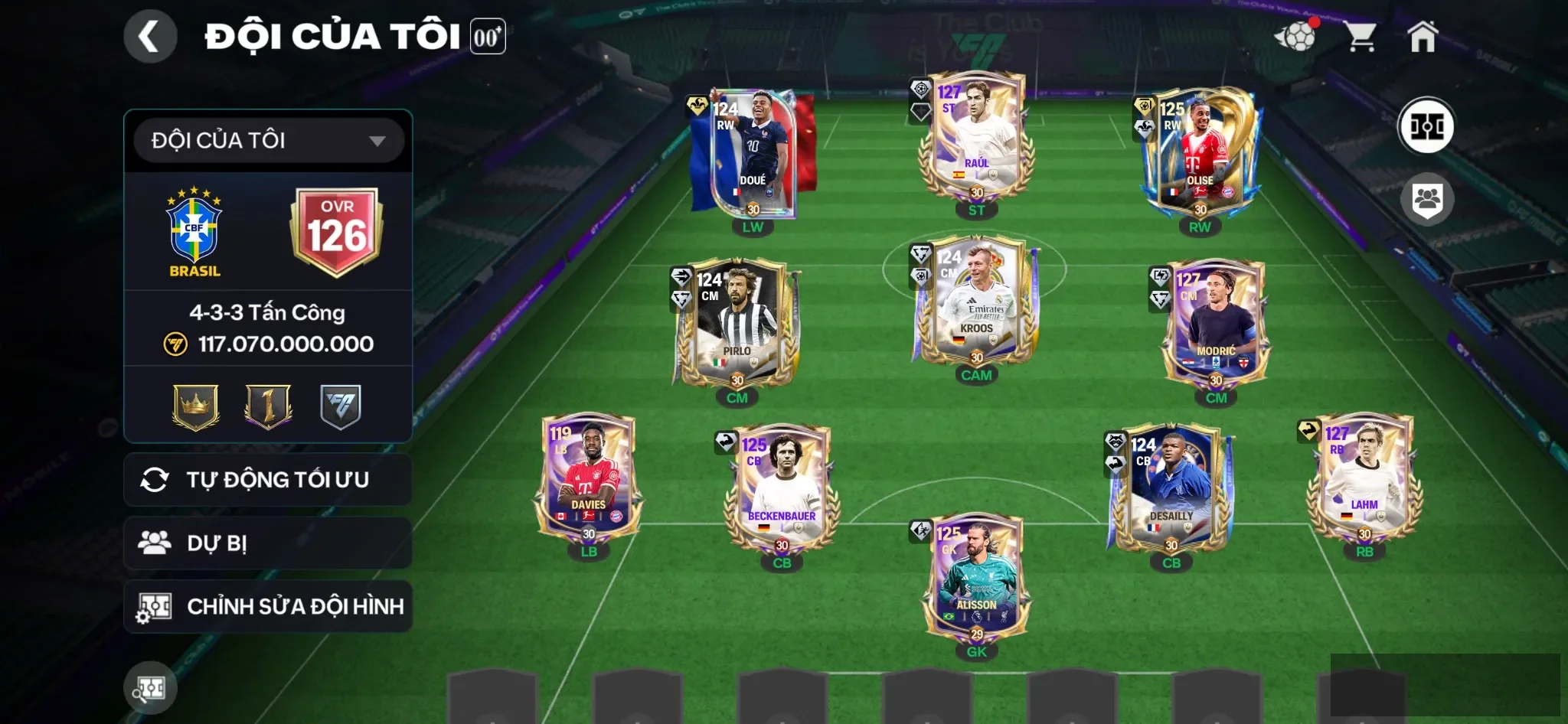 sale 60%(ovr 126 dư hơn 20k mảnh giá rẻ cho ae về cày