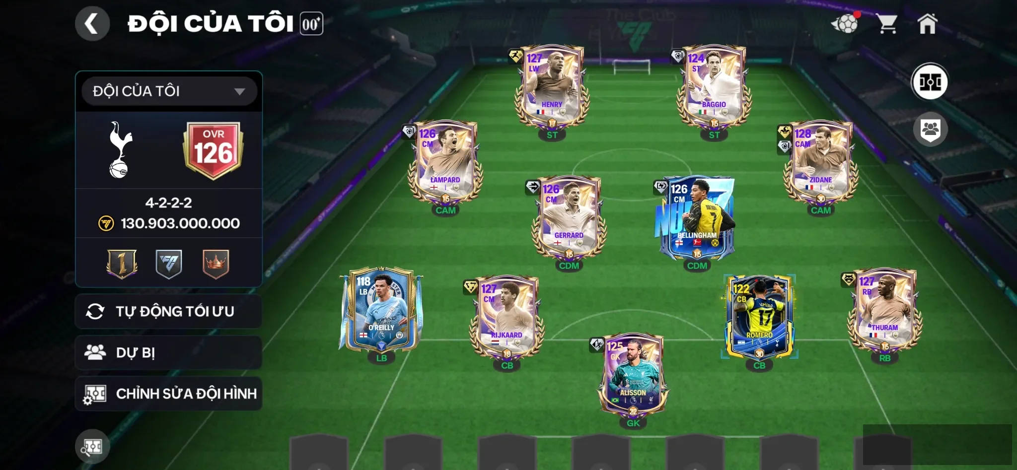 Ovr 126 Zidane x3 122 , Dư 24K Mảnh Grn TTT Cho ae chơi lại