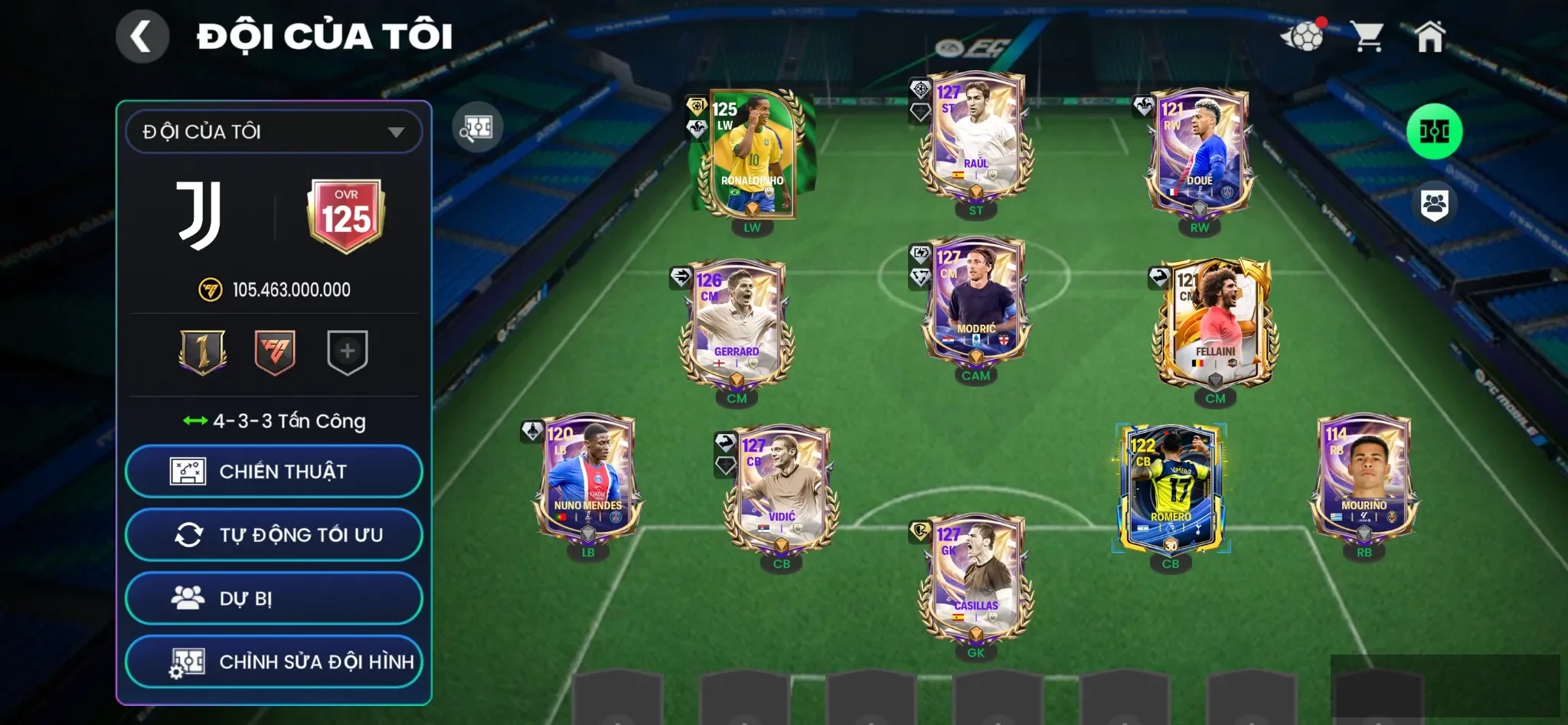Ovr 125 Siêu rẻ dư 70K Mảnh , 6K HHTH Trắng Thông Tin