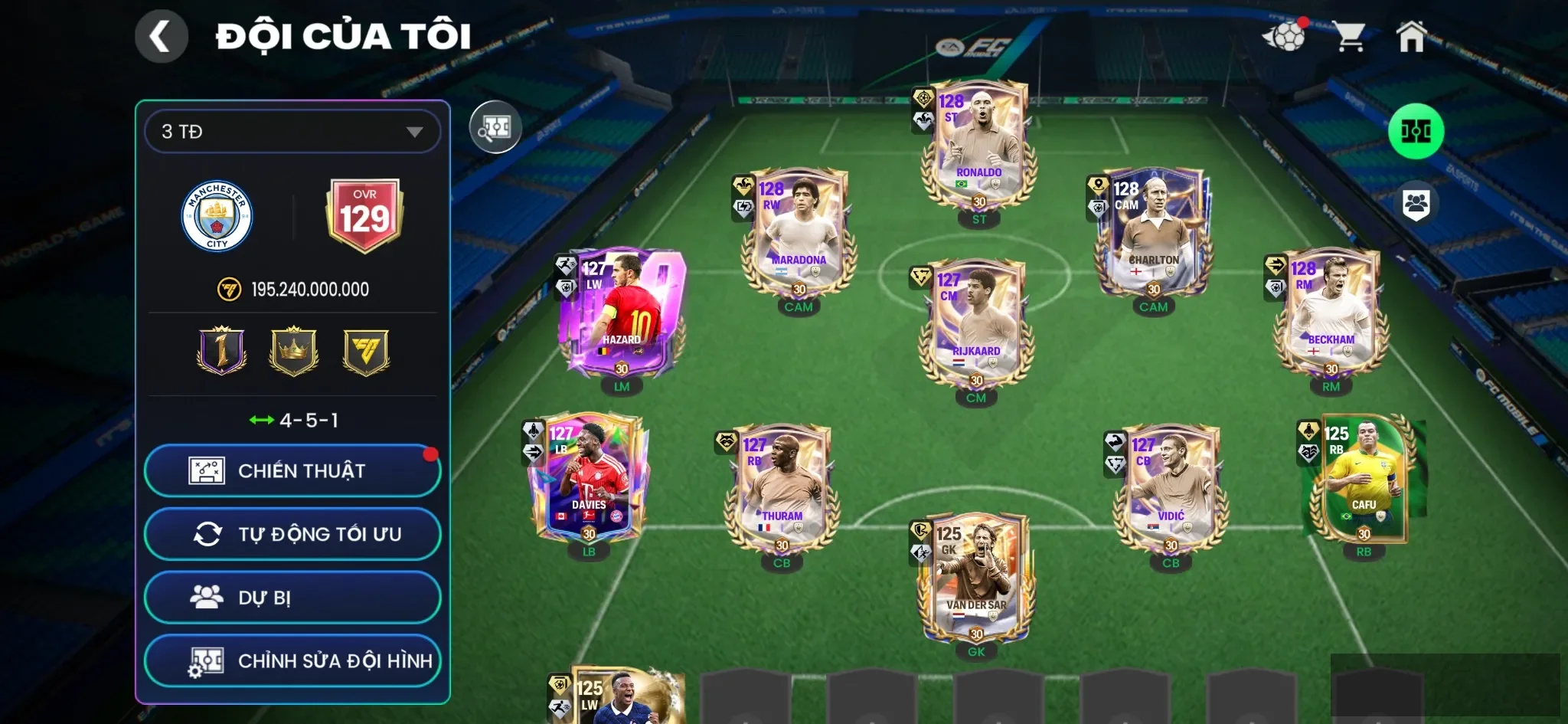 Ovr 129 Box Beckham +56k mảnh+ rô béo+charlon+ madarona+4k hhth