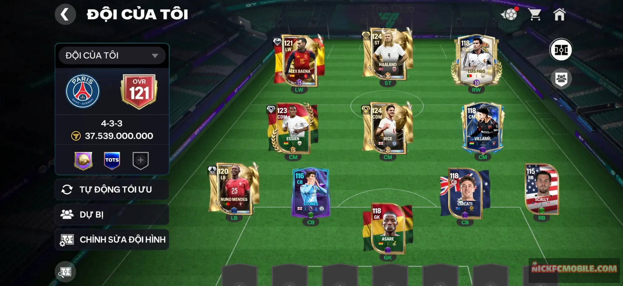 Halland + Rice + Nuno + Essien + những khúc gỗ.