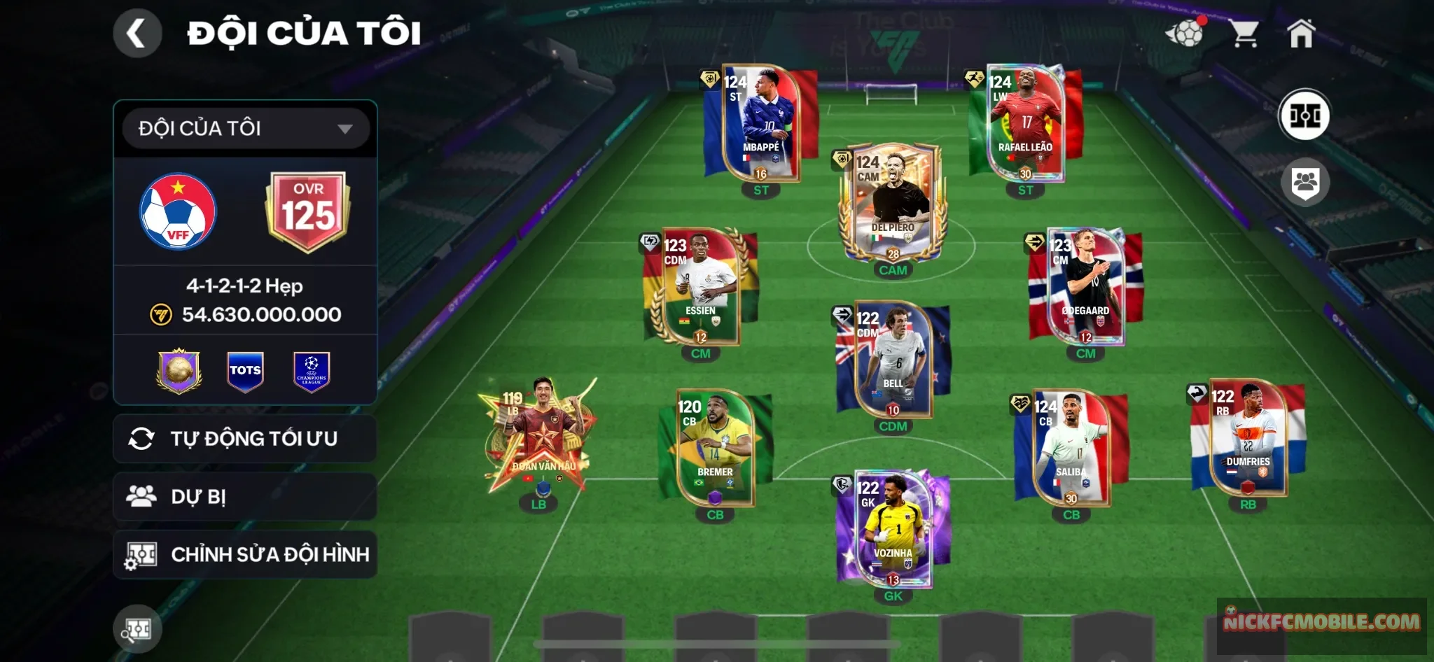 Ovr125 - cặp song sát m3p + leao + khung đẹp mời anh em tham khảo + dư 90 mảnh trao đổi