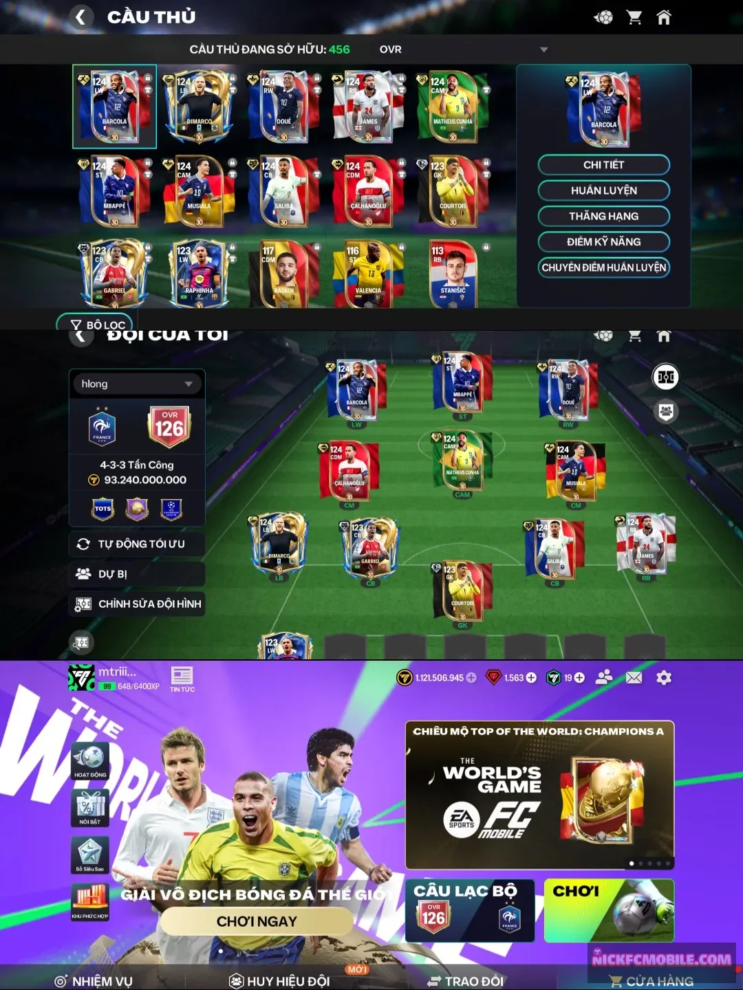 Acc fc mobile giá siêu rẻ