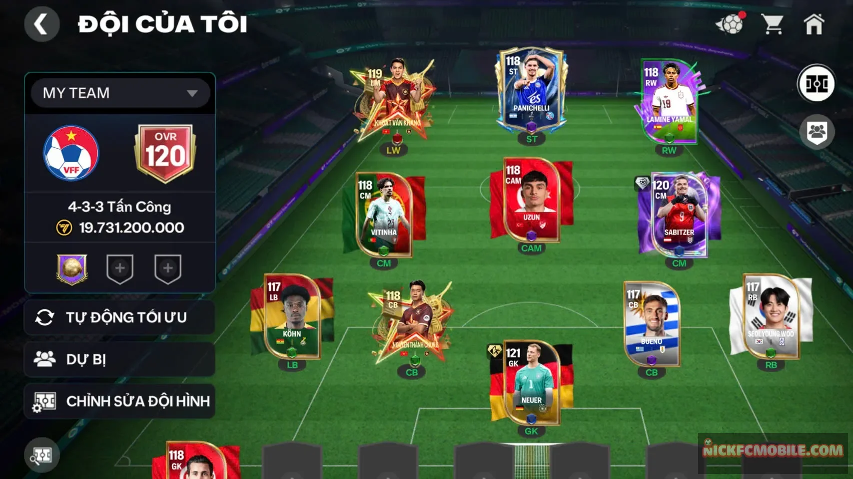 Acc ovr120 có 1cthu119 1cthu118