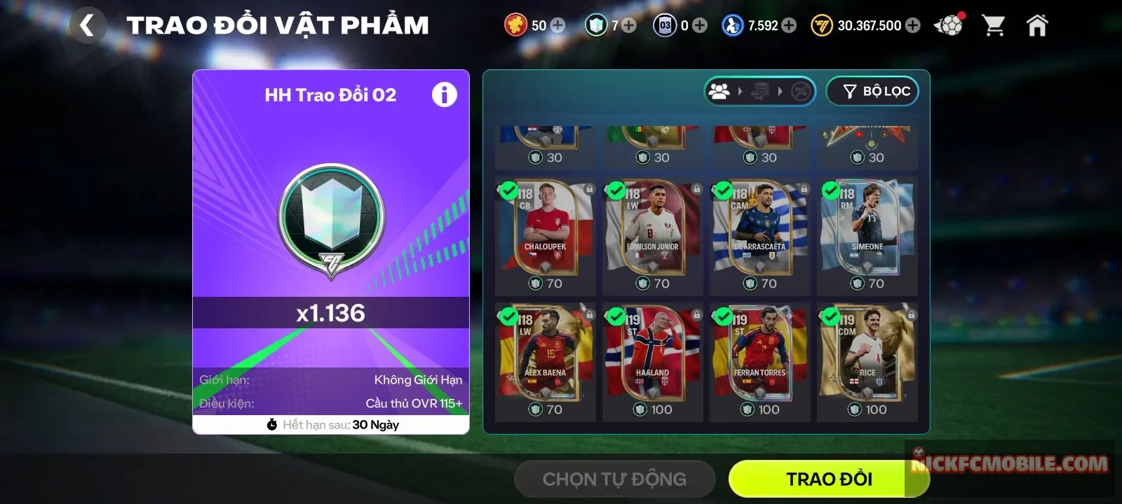 Acc có 1k1 mảnh và 7k hhth
