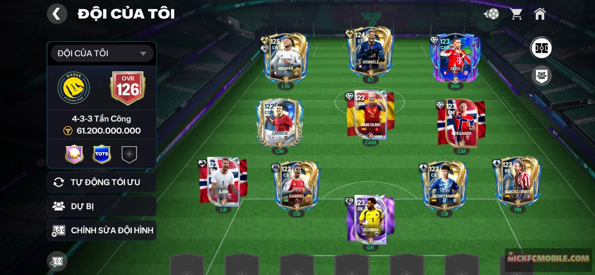 ovr 126 m3p utots dembele utots hot ngon hàng công tuyển pháp cực vip dư 400 mảnh cho ae đổi thêm 1 con 119 rank và sự kiện còn cho ae về cày lấy gem mở pack 27 lượt nữa nổ pool A 118+