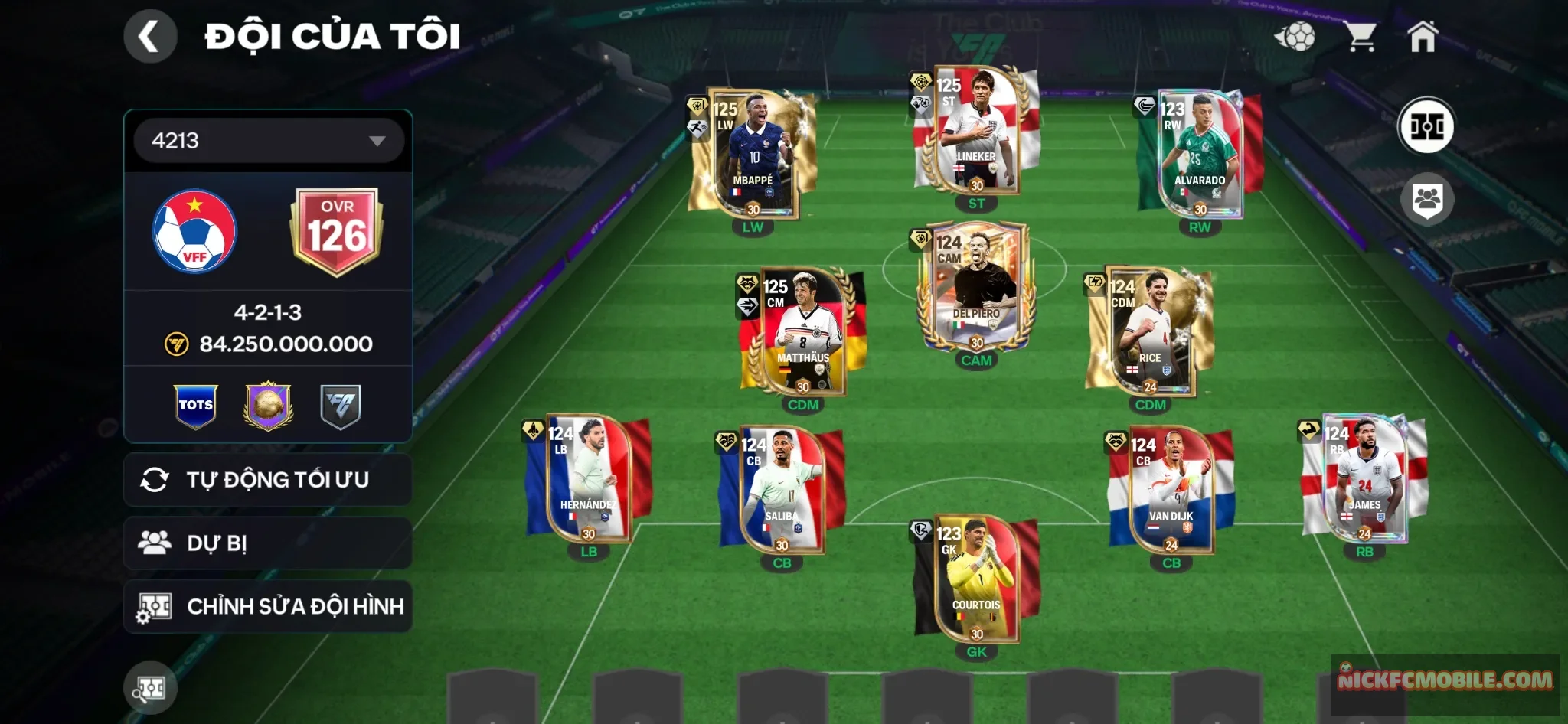 ovr 126 3 con 120 m3p lineker ma thú hot ngon toàn bố game kèm 6 con 119 đội hình cứng cáp mai vào game là nhận được nhiều quà reset rank cho ae mở back ngon luôn