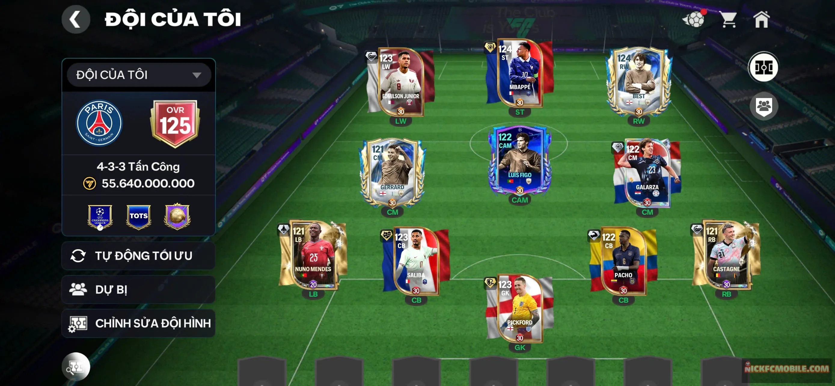 Ms380 Hàng ngon Ovr 125 cho ae trải nghiệm game