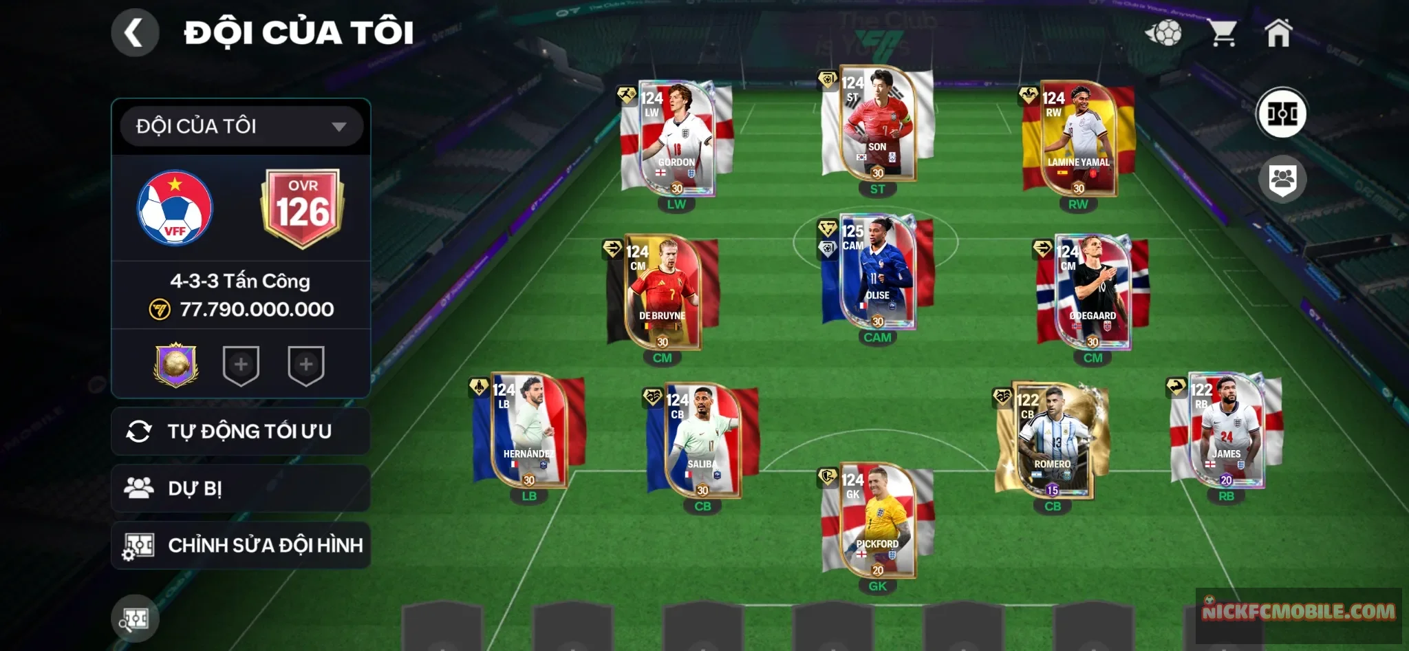 ovr 126 full play style vàng 1 con 120 10 con 119 cực đẹp công hay thủ chắc  cho ae mua về là đá k cần thay gì mai nhận quà reset rank lấy gem mở pack thì ngon luôn