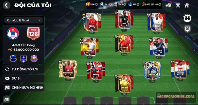 Ovr 126, 243 mảnh, 173 hhth