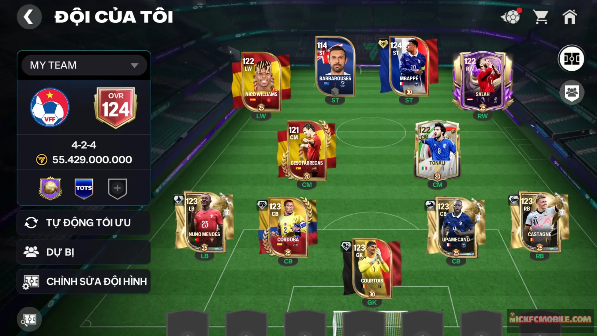 Acc ovr124 có m3p khung ngon dư nhiều huy hiệu