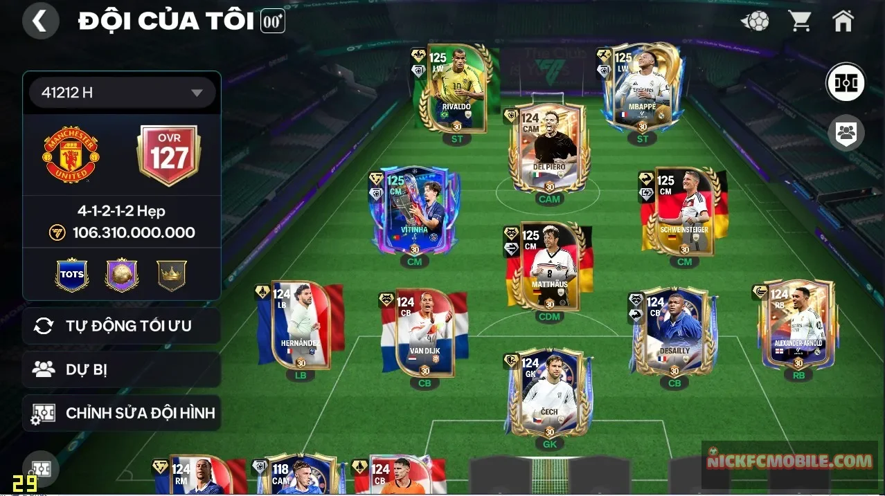 S1 - ĐH 106B 5 CON 120 + 6 CON 119 Garena TTT