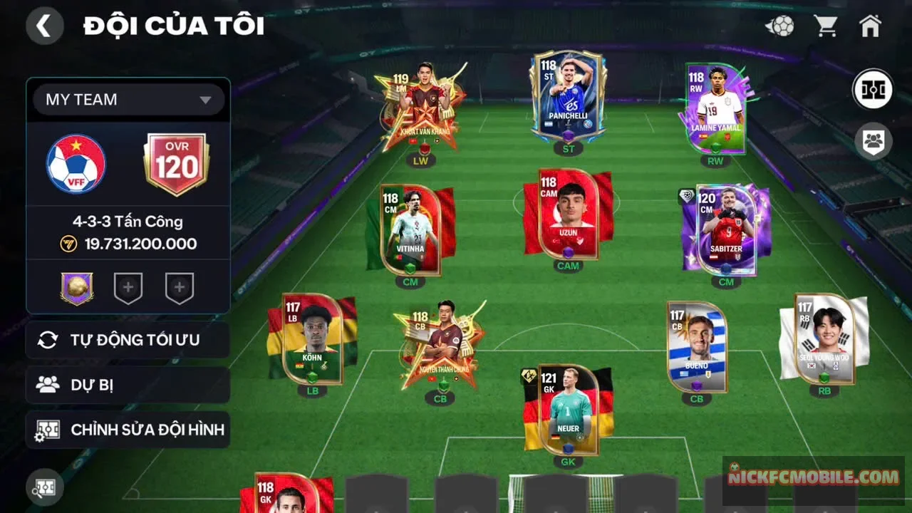 Acc ovr120 có 1cthu119 1cthu118