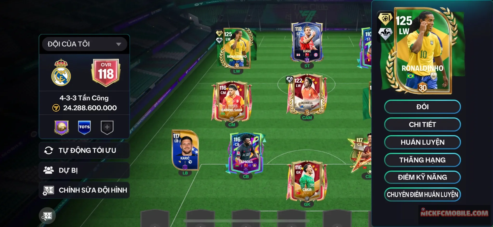 Reg Ronadinho 125 + 2k7 hhth anh em tham khảo