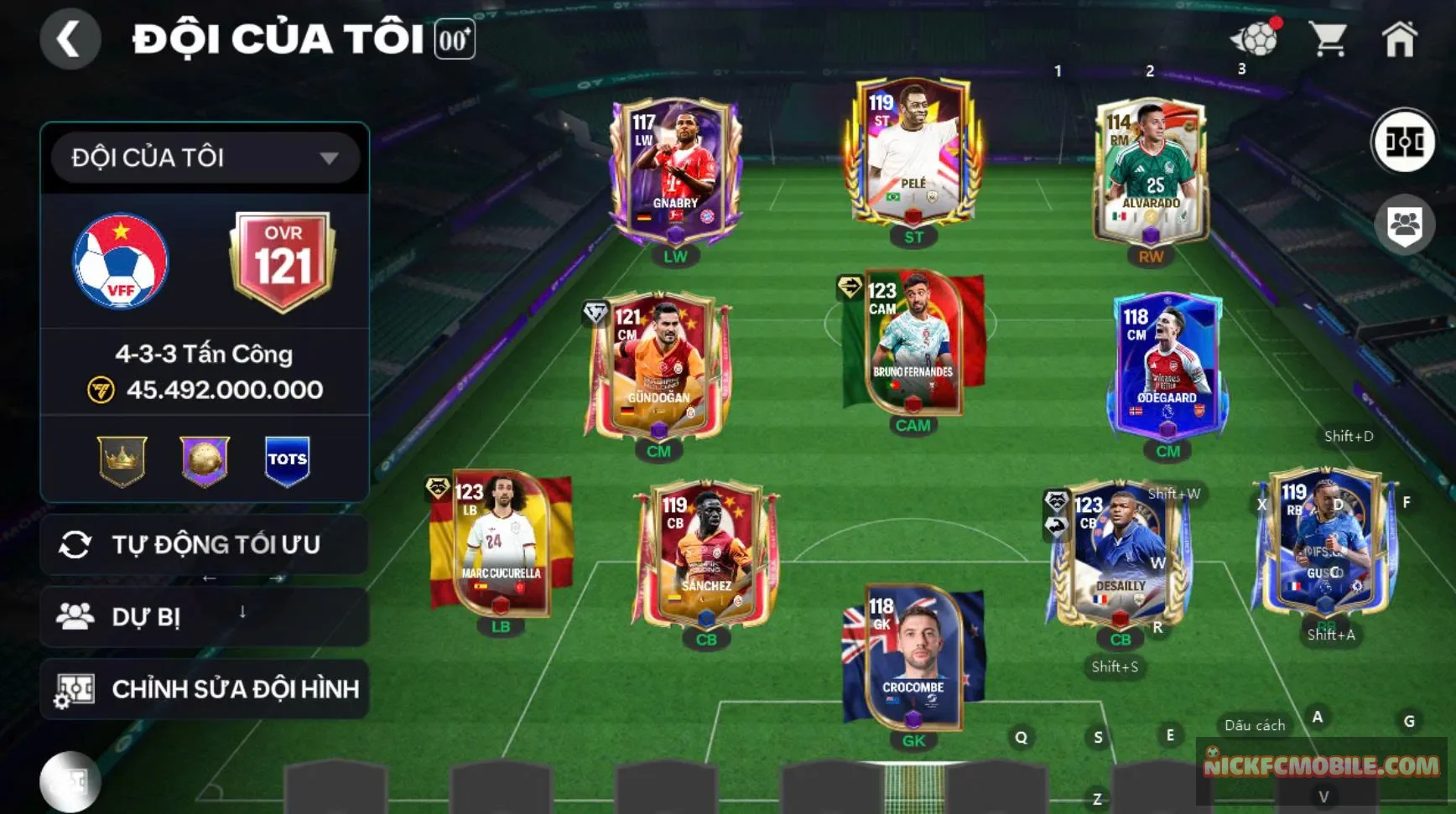 Acc 3 cthu hot (bruno, desali, cucurela), dư 2700 hhth...