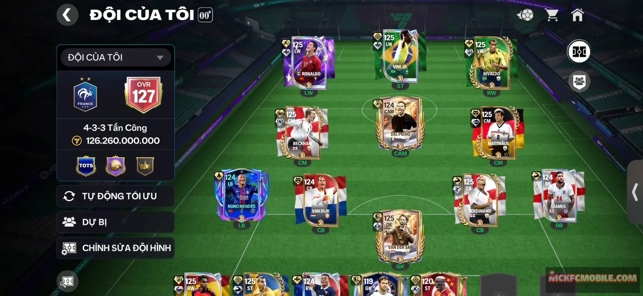 Siêu phẩm cr7 box , đã mở sss + quà vé tháng 8 + champions , còn 30vòng nổ quà A.