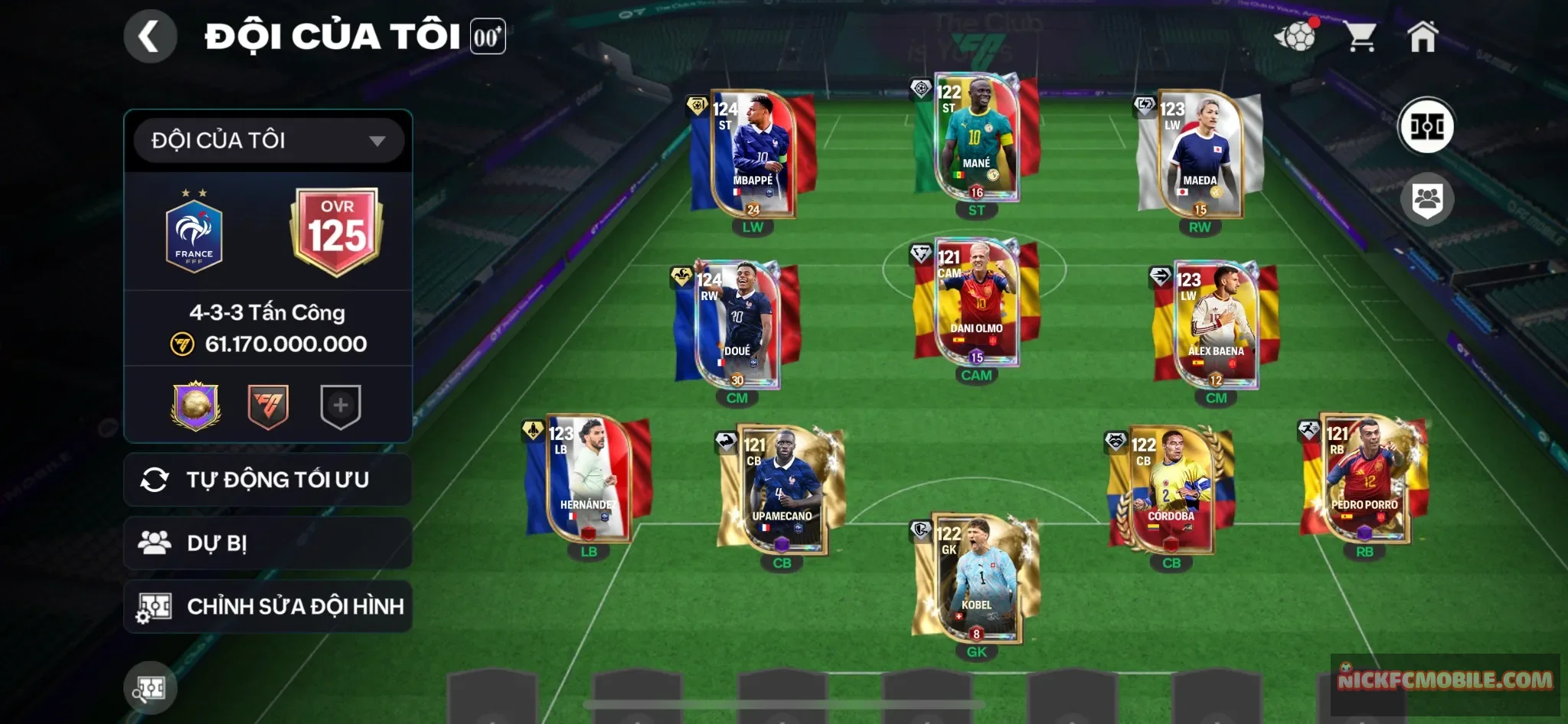 Ovr125 - đầu tàu m3p TWG + dàn full playstyle + dư hơn 1k mảnh siêu sao