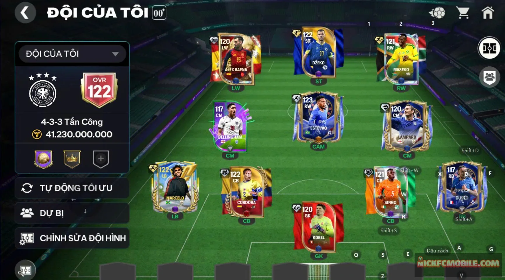 Acc ovr 122 3 cthu 119 kèm 6 cthu 118 dư hơn 2000 mảnh trao đổi....