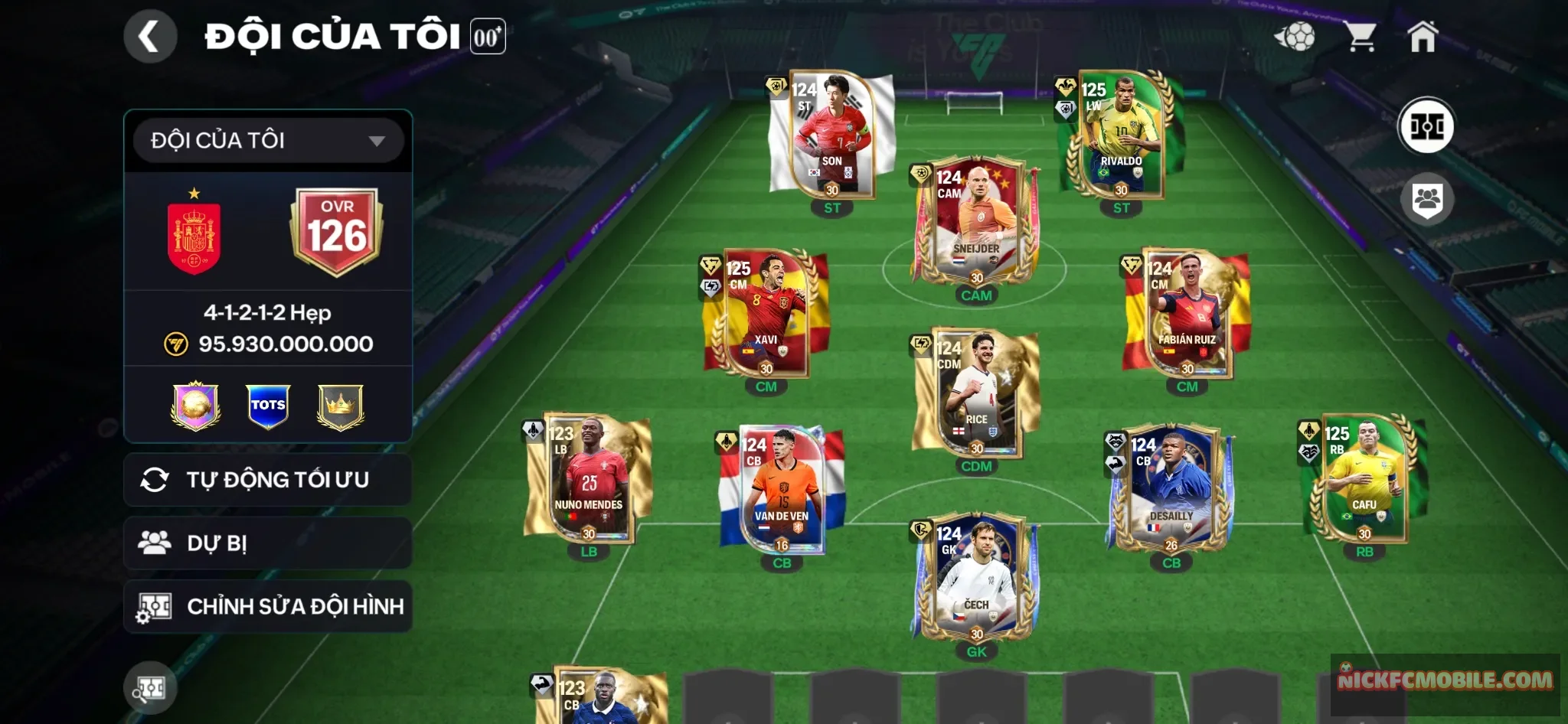 OVR 126 3 CẦU THỦ 120 NGON XAVI+RIVALDO+CAFU,... XAVI BÁN ĐƯỢC GẦN 10 TỈ COIN ĐÃ MỞ SỔ SIÊU SAO+SỔ ĐĂNG NHẬP NHẬN VÉ CHO AE VỀ CÀY TIẾP CHƯA MỞ GÓI CẦU THỦ 120