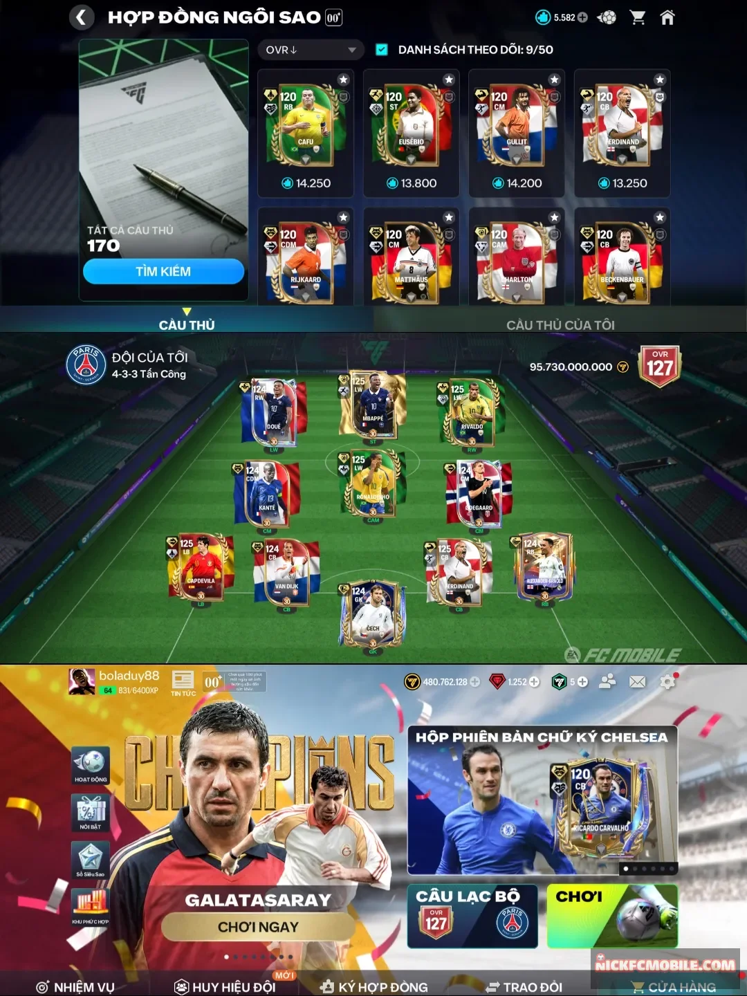 Acc fc mobile giá siêu rẻ
