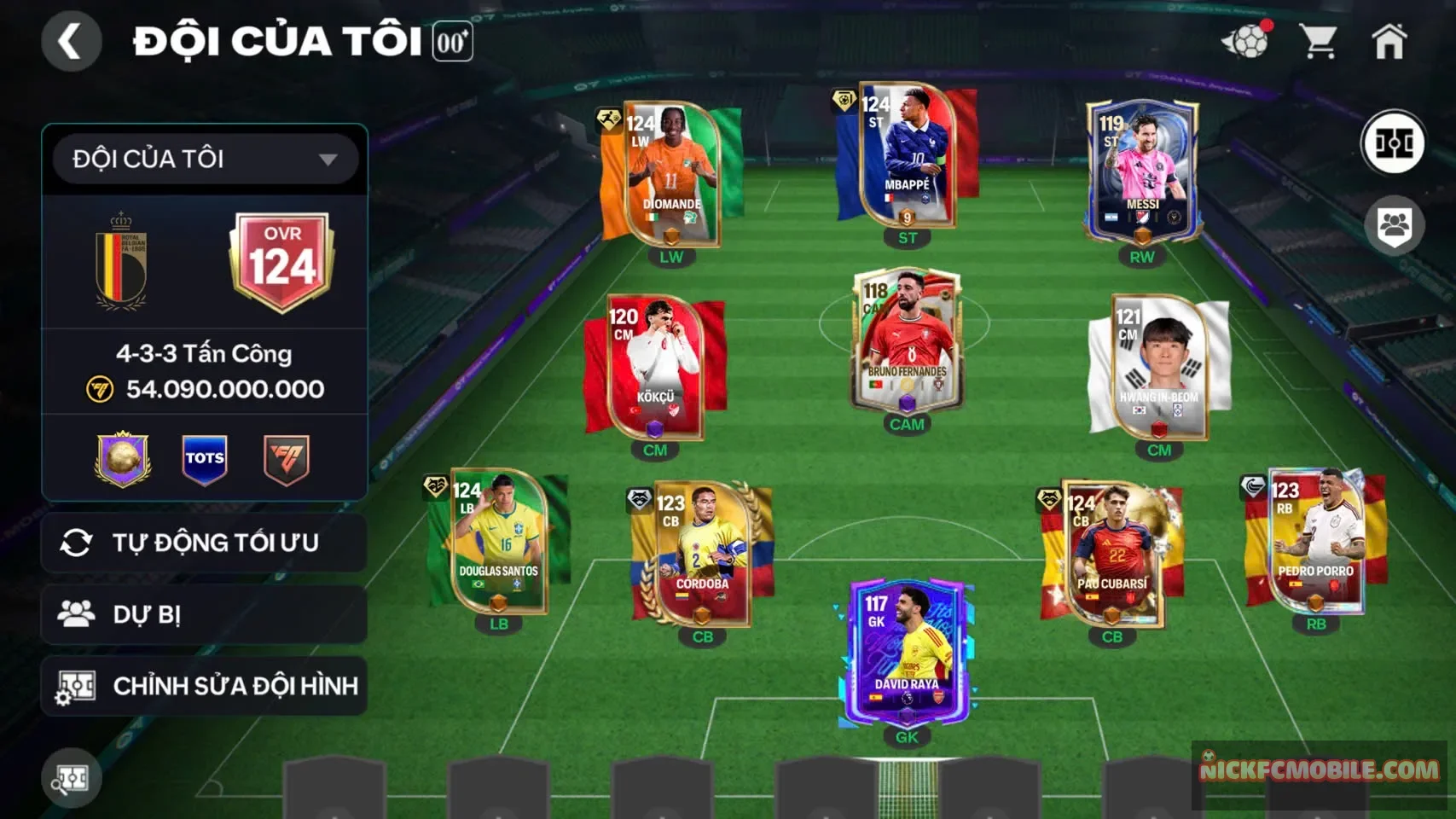 Acc ovr124 có 4cthu119 2cthu118 khung ngon cho ae