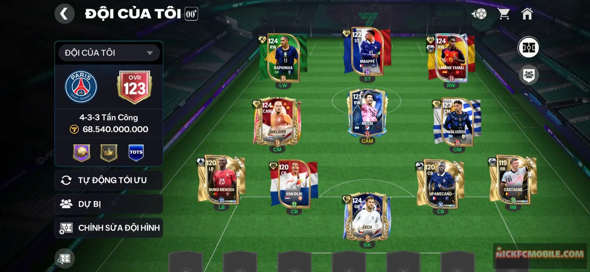 YAMAL OVR 120+m3p+raphinha+snejider, 7 CẦU THỦ 119 NGON, 2 CẦU THỦ 118, ACC RANK CHƯA ĐÁ CHO AE CÀY LẤY THĂNG HẠNG VÀ GEMS