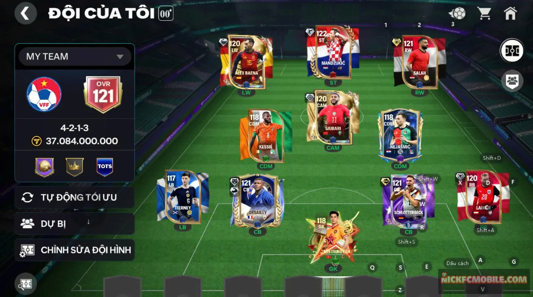 Acc ovr 121 3 cthu 119, khung đẹp, dữ gần 3k mảnh trao đổi cho ae
