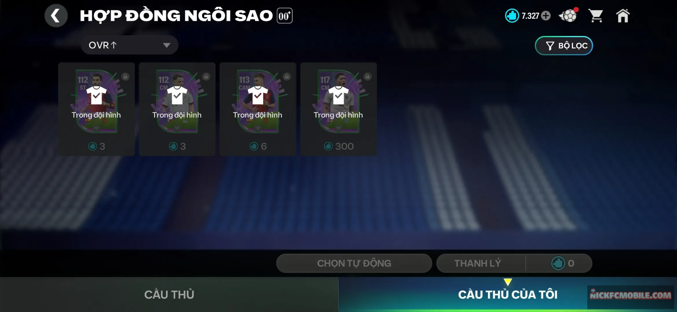 Reg 7k3 mảnh cho anh buill team rank và nv 20k gem còn zin chưa nạp đầu