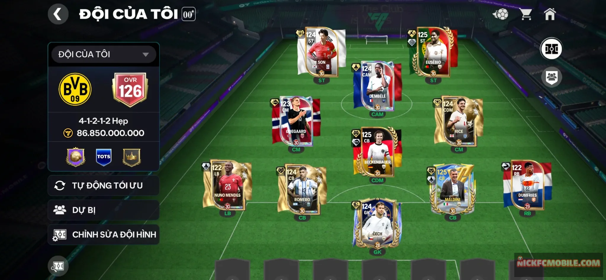 Ovr 126 3 cầu thủ 120 eusebio+beckenbauer+maldini 3 bố game công hay thủ chắc cho ae về leo rank đã mở sổ siêu sao 20 lượt nữa nổ pool A 118+ cho ae test nhân phẩm