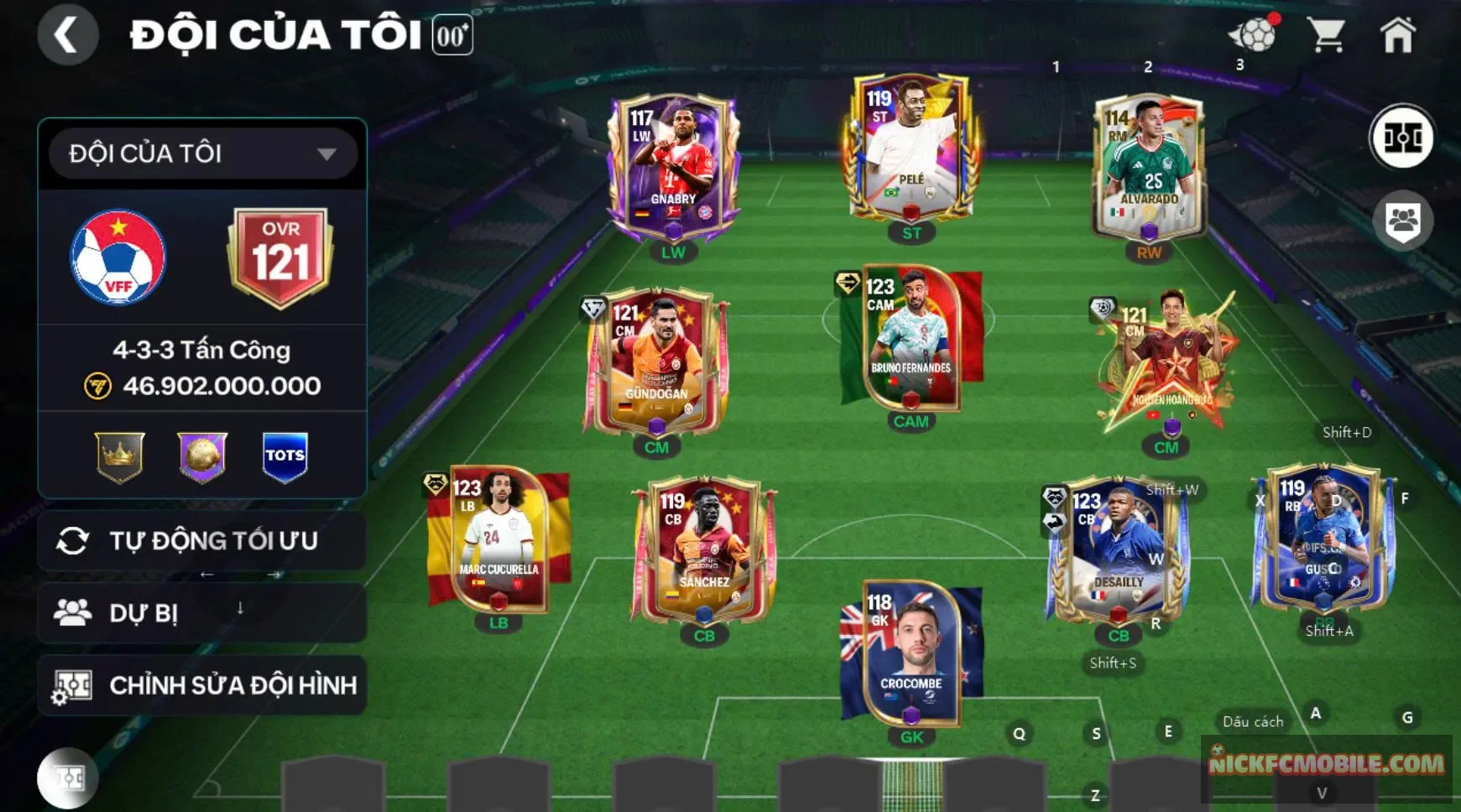 Acc ovr 121 3 cthu 119 dư gần 2000 hhth....