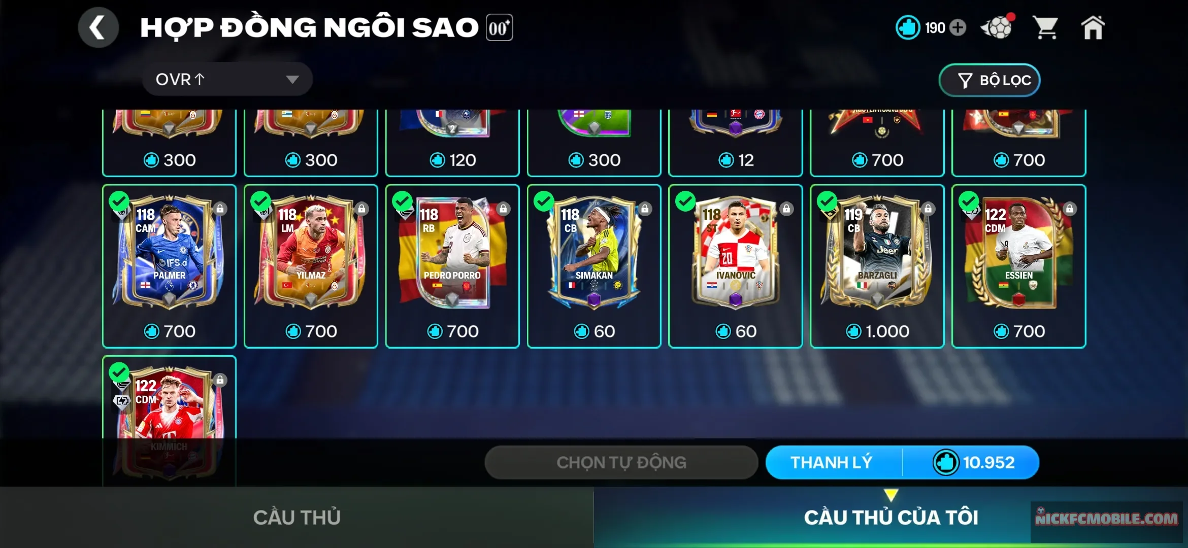 11k mảnh có kimmich barzagri và nhiều cth 118 khác dư 4k7 hhth rank và nv 20k gem vẫn còn