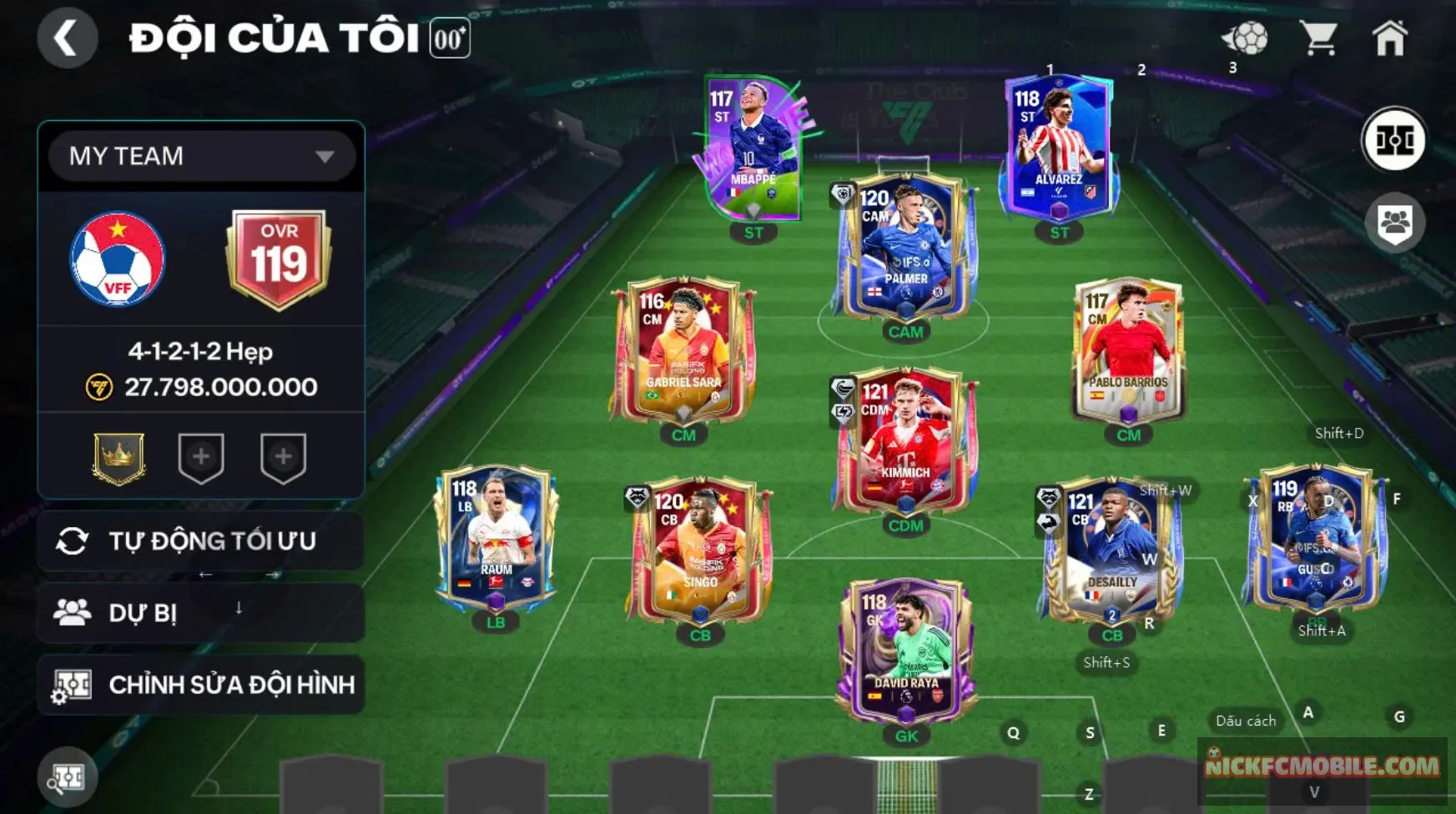 Acc 2 cthu 119 khung đẹp dư hơn 2000 mảnh trao đổi và 7000 gems