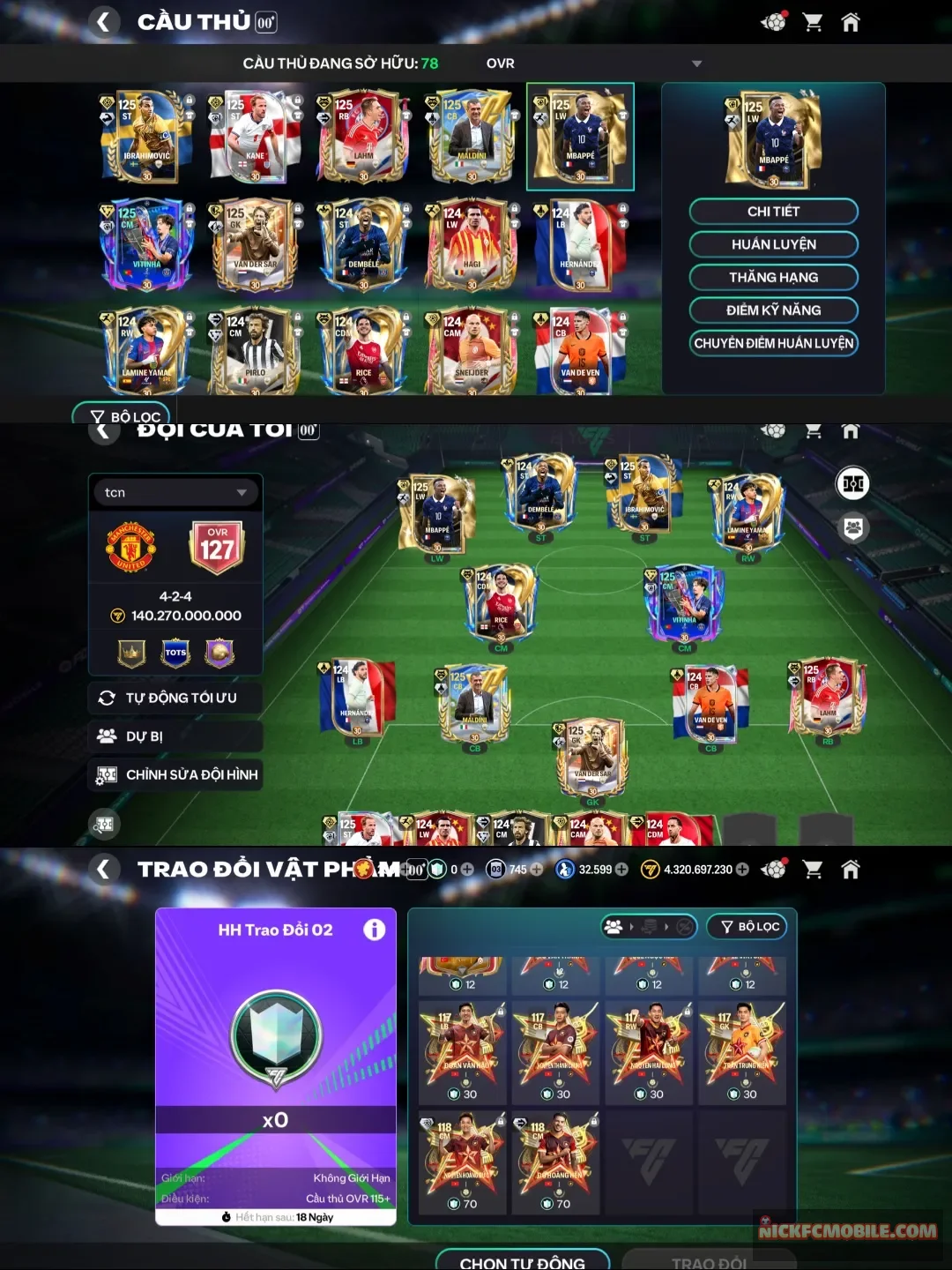 Acc fc mobile giá siêu rẻ